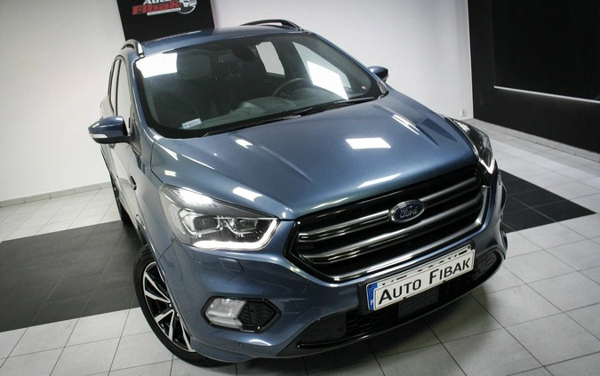 Ford Kuga cena 87900 przebieg: 119000, rok produkcji 2019 z Biskupiec małe 301